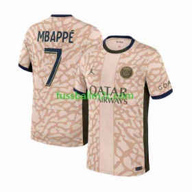 Fußballtrikots Paris Saint-Germain Kylian Mbappé 7 Vierte Trikotsatz 2023-2024